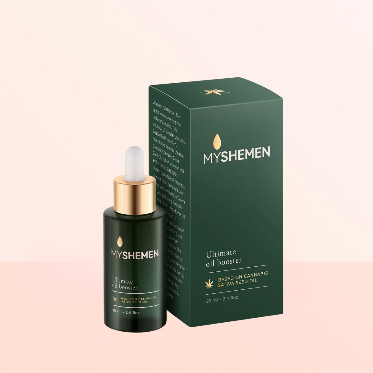 Organic cannabis facial serums