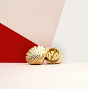 Best gold seashell grinder from MISSWEED